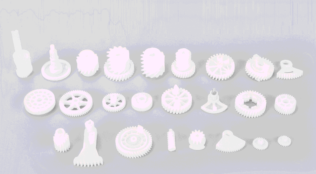 plastic gear assembly manufacturercomponents Ultra-precise white plastic gear components including spur gears, helical gears and worm gears manufactured to tight tolerances